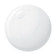 beach ball vector illustration