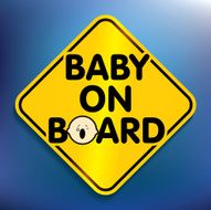 Baby On Board Sticker N14