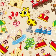 seamless playground pattern N9