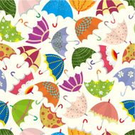 seamless umbrella pattern N5