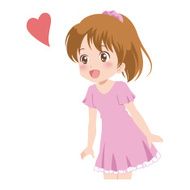 girl happy N11