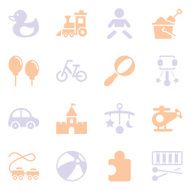 Children Toy Icons N2