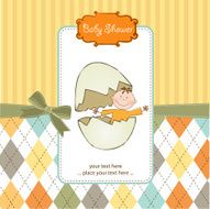 Baby shower card N115