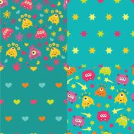 Set of patterns with monsters