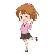 girl point N13