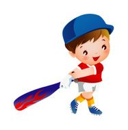 Boy Playing Baseball N2