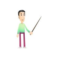 character in various poses N14