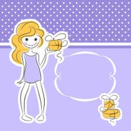 Little Girl With A Gift N3