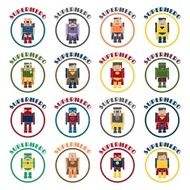 children hero character set