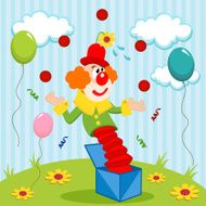 clown juggler