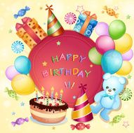 birthday card N45