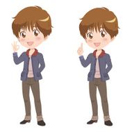 boy pose N43