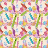 Seamless background stationery N2