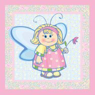 Card of pretty angel