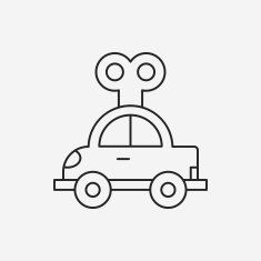 toy car icon N82