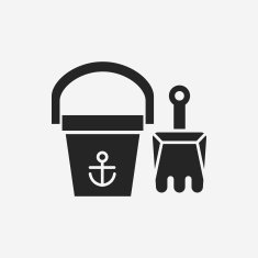 sand bucket icon N5