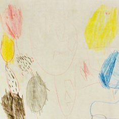 Abstract Children Drawing N20