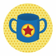 baby cup theme elements N5