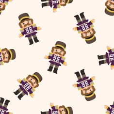 Toy Soldiers seamless pattern N9