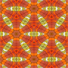 Joyful Sunny spring bright cheerful pattern N35
