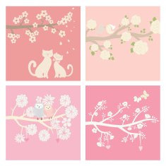 Collection of cute love cards