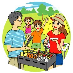 family barbecue N2