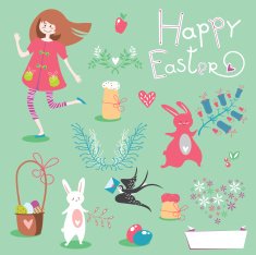 Easter childish set