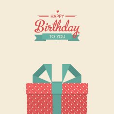 birthday card N40