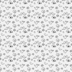 doodle pattern Seamless background N7