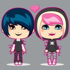 Teen Emo Couple