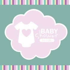 Baby shower design N275