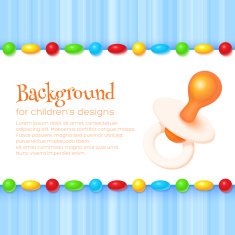 Abstract Children's Background N2