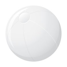 beach ball vector illustration