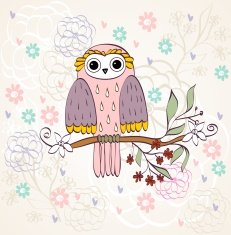 cartoon owls N7