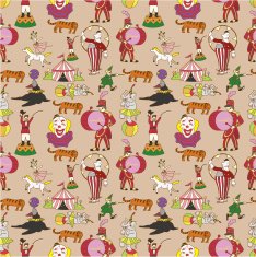 seamless Circus pattern N3