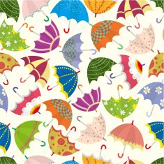seamless umbrella pattern N5