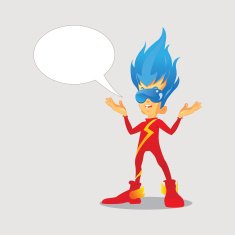 SpeedoDash with bubble text