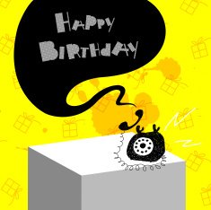 Happy Birthday card N57