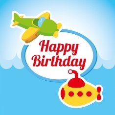 birthday card N42