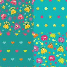 Set of patterns with monsters
