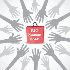 big sale concept