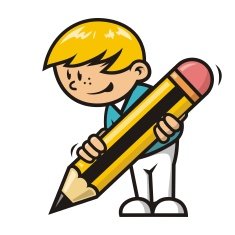 Write boy