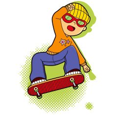 Boy skating N4
