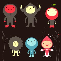 token gestures character set