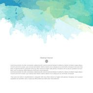 Vector watercolor template N75