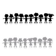 Funny children sketch for your design N2