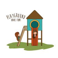 Playground design vector illustration N12