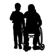 Vector silhouettes of family N37