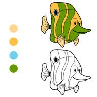 Coloring book (fish) N4