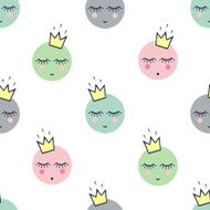 Cute baby shower vector background N3